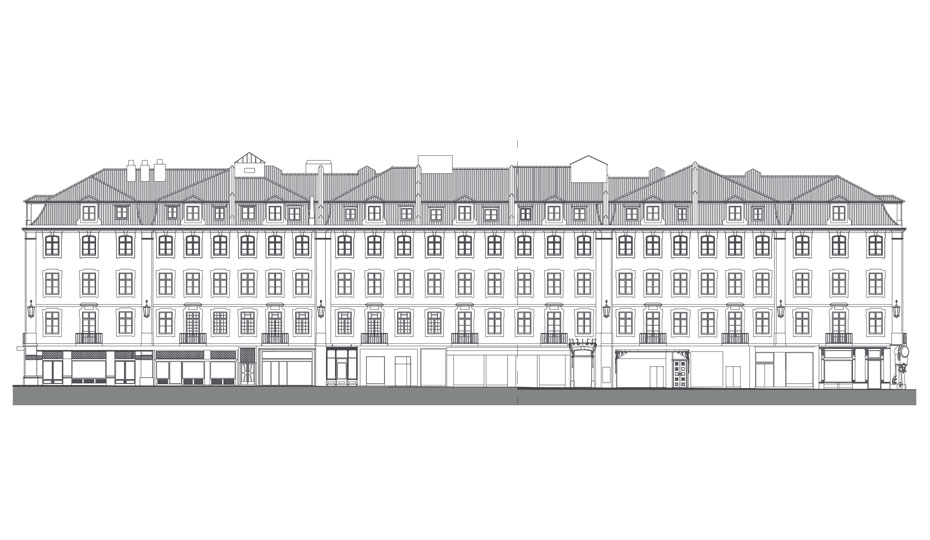 Edifício na Praça D. Pedro IV